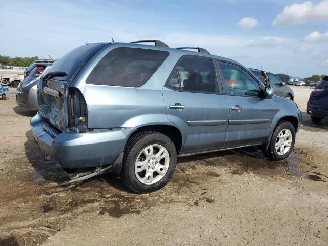 2HNYD18846H537511 - 2006 ACURA MDX TOURING BLUE photo 3