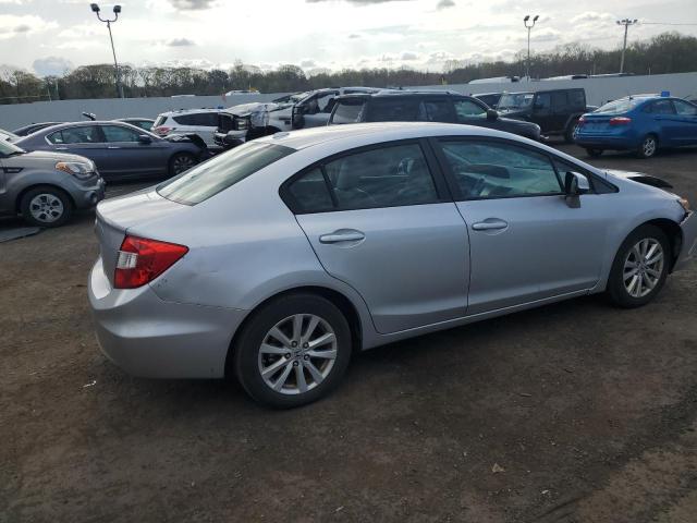 19XFB2F92CE337948 - 2012 HONDA CIVIC EXL SILVER photo 3