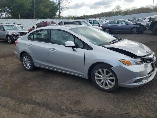 19XFB2F92CE337948 - 2012 HONDA CIVIC EXL SILVER photo 4