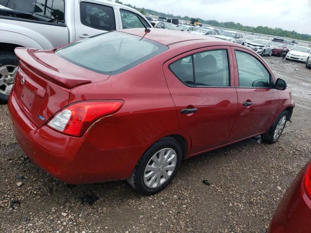 3N1CN7AP2EL866038 - 2014 NISSAN VERSA AU S RED photo 3