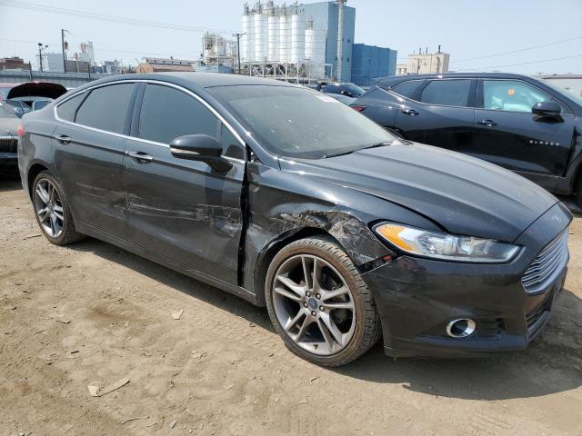 3FA6P0K95FR169009 - 2015 FORD FUSION TITANIUM BLACK photo 4