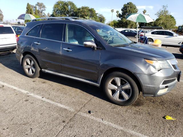 2HNYD2H6XBH517441 - 2011 ACURA MDX TECHNOLOGY CHARCOAL photo 4