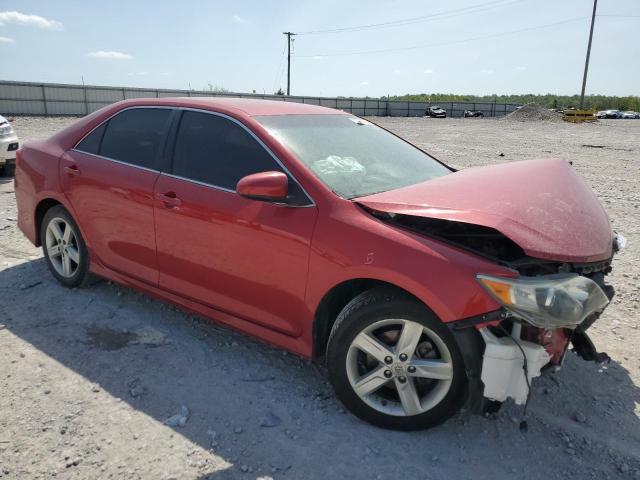 4T1BF1FK9DU724320 - 2013 TOYOTA CAMRY L RED photo 4