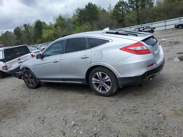 5J6TF1H57DL000125 - 2013 HONDA CROSSTOUR EXL ვერცხლისფერი ფოტო 2
