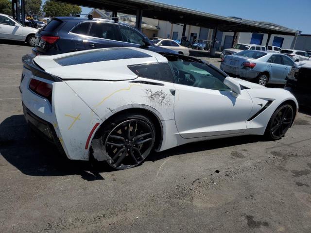 1G1YA2D79K5112264 - 2019 CHEVROLET CORVETTE STINGRAY 1LT WHITE photo 3