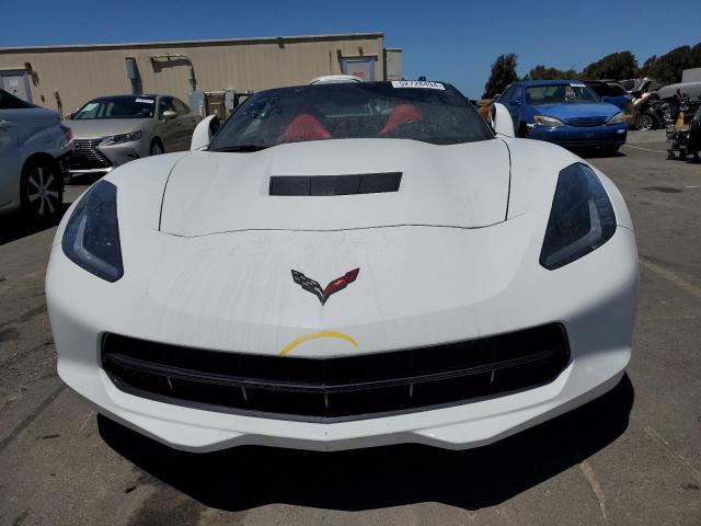 1G1YA2D79K5112264 - 2019 CHEVROLET CORVETTE STINGRAY 1LT WHITE photo 5