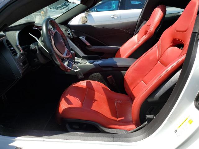 1G1YA2D79K5112264 - 2019 CHEVROLET CORVETTE STINGRAY 1LT WHITE photo 7