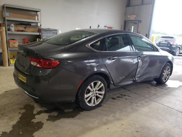 1C3CCCAB3GN101069 - 2016 CHRYSLER 200 LIMITED GRAY photo 3