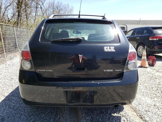 5Y2SM67089Z404663 - 2009 PONTIAC VIBE BLACK photo 6