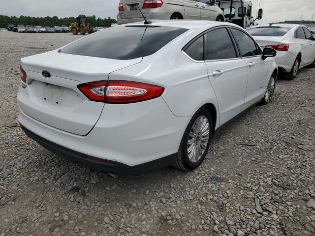 3FA6P0UU9GR402893 - 2016 FORD FUSION S HYBRID WHITE photo 3