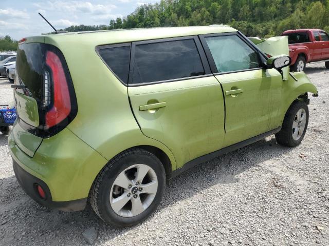 KNDJN2A29J7900552 - 2018 KIA SOUL GREEN photo 3