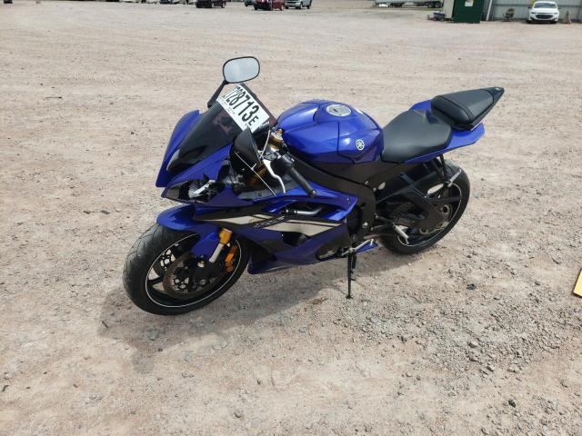 JYARJ16E1CA026713 - 2012 YAMAHA YZFR6 BLUE photo 2