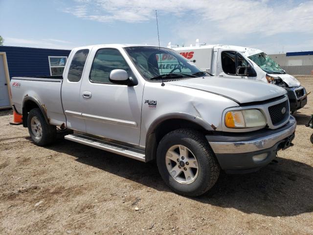 2FTRX18L72CA15887 - 2002 FORD F150 SILVER photo 4