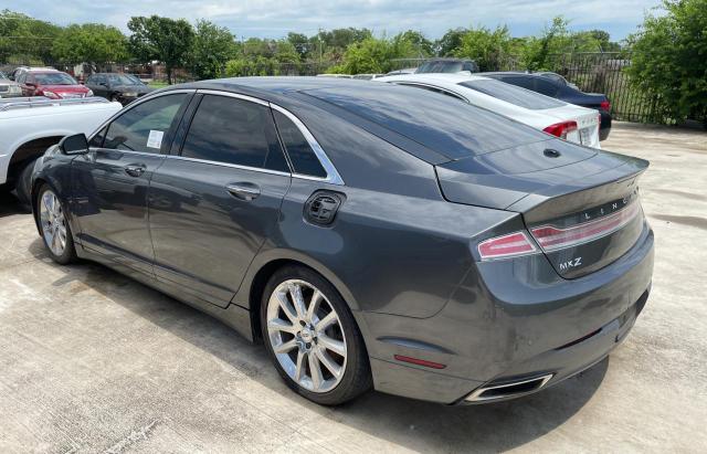 3LN6L2GK4FR615739 - 2015 LINCOLN MKZ CHARCOAL photo 3