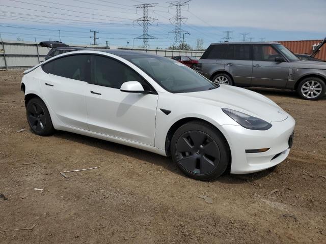 5YJ3E1EA7MF920494 - 2021 TESLA MODEL 3 白色 照片 4