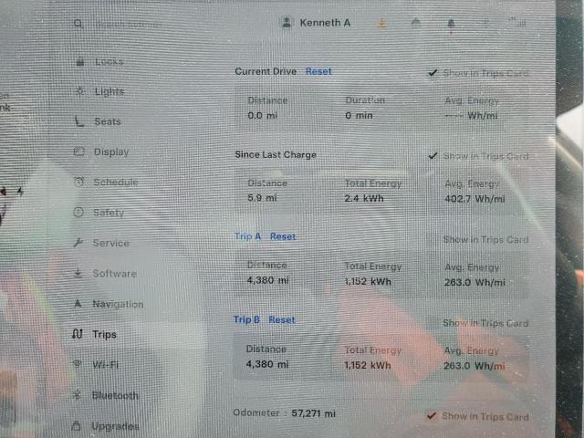 5YJ3E1EA7MF920494 - 2021 TESLA MODEL 3 白色 照片 9