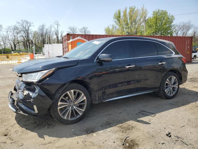 5FRYD4H55HB005205 - 2017 ACURA MDX TECHNOLOGY Սև լուսանկար 1