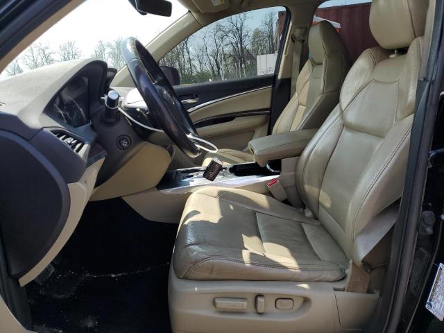 5FRYD4H55HB005205 - 2017 ACURA MDX TECHNOLOGY Սև լուսանկար 7
