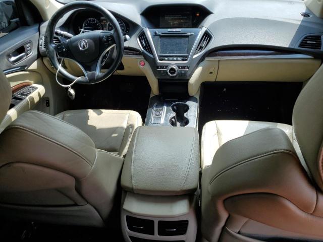 5FRYD4H55HB005205 - 2017 ACURA MDX TECHNOLOGY Սև լուսանկար 8