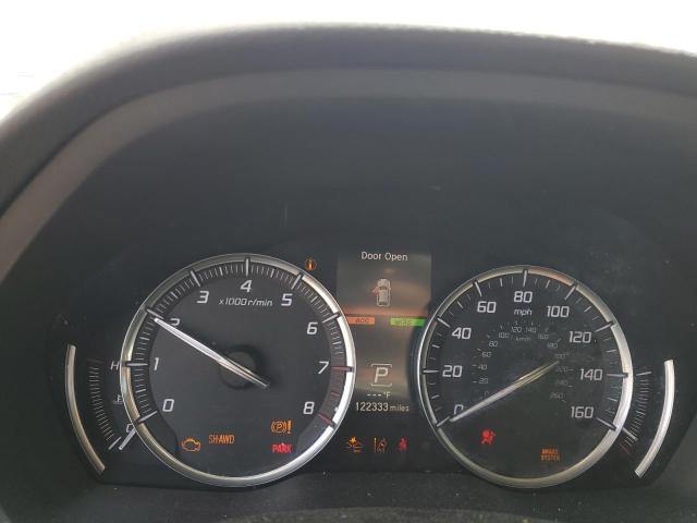 5FRYD4H55HB005205 - 2017 ACURA MDX TECHNOLOGY Սև լուսանկար 9