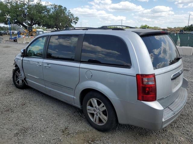 2D8HN54X18R667476 - 2008 DODGE GRAND CARA SXT SILVER photo 2