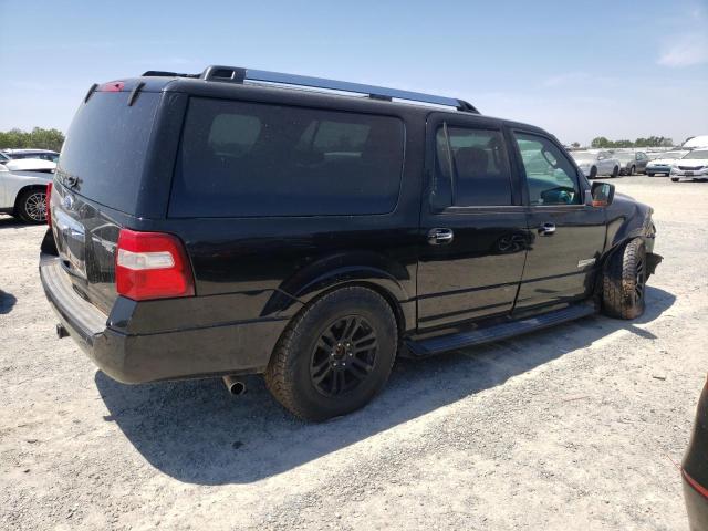 1FMFK20527LA77422 - 2007 FORD EXPEDITION EL LIMITED BLACK photo 3