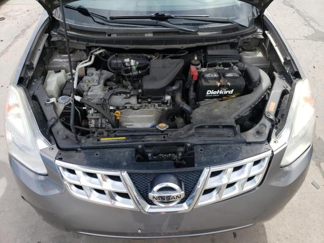 JN8AS5MV2CW373354 - 2012 NISSAN ROGUE S GRAY photo 12