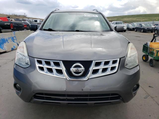 JN8AS5MV2CW373354 - 2012 NISSAN ROGUE S GRAY photo 5