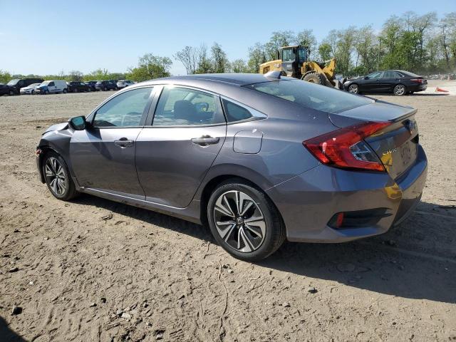 19XFC1F3XHE204784 - 2017 HONDA CIVIC EX GRAY photo 2