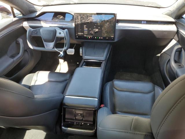 5YJSA1E60MF435679 - 2021 TESLA MODEL S Սև լուսանկար 8