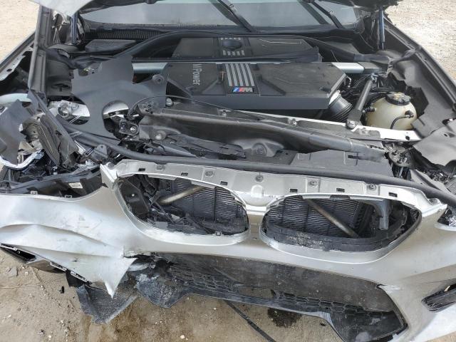 5YMTS0C07LLT10840 - 2020 BMW X3 M COMPETITION ნაცრისფერი ფოტო 12