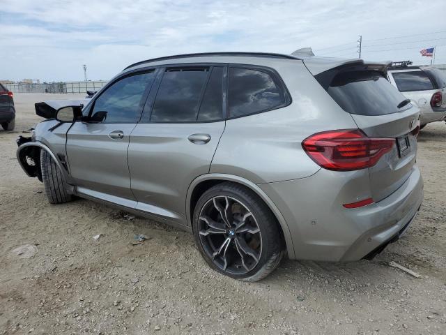 5YMTS0C07LLT10840 - 2020 BMW X3 M COMPETITION ნაცრისფერი ფოტო 2