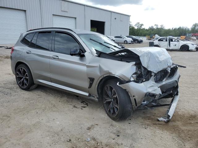 5YMTS0C07LLT10840 - 2020 BMW X3 M COMPETITION ნაცრისფერი ფოტო 4
