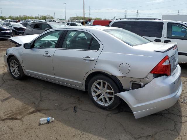 3FAHP0JA8CR257469 - 2012 FORD FUSION SEL SILVER photo 2