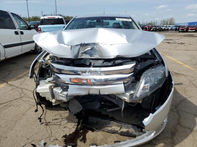 3FAHP0JA8CR257469 - 2012 FORD FUSION SEL SILVER photo 5