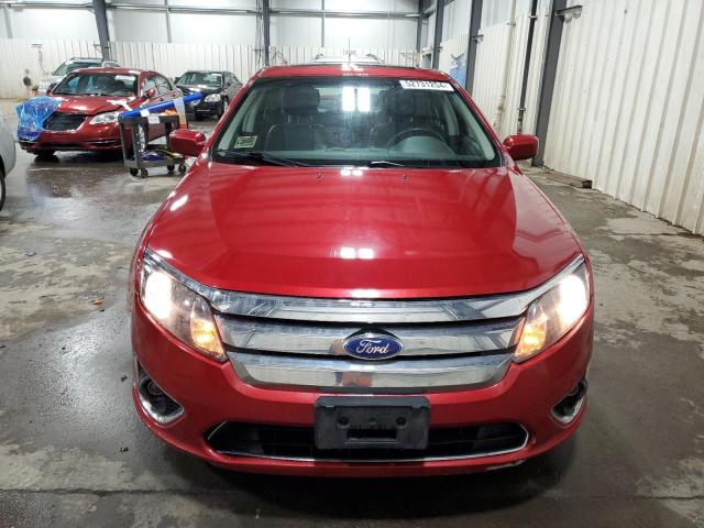 3FAHP0JA8BR266123 - 2011 FORD FUSION SEL RED photo 5