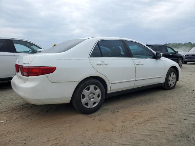 1HGCM56475L005468 - 2005 HONDA ACCORD LX WHITE photo 3