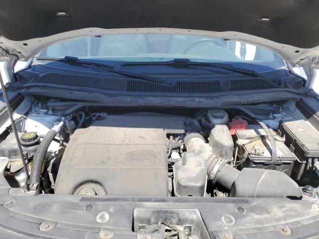 1FM5K8D80HGD16365 - 2017 FORD EXPLORER XLT WHITE photo 12