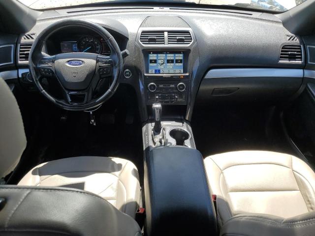 1FM5K8D80HGD16365 - 2017 FORD EXPLORER XLT WHITE photo 8