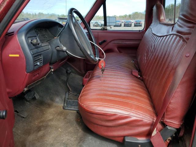 1FTHF26H4VEC07091 - 1997 FORD F250 MAROON photo 7