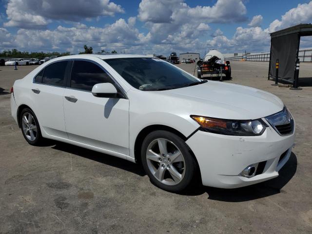 JH4CU2F61EC005656 - 2014 ACURA TSX TECH WHITE photo 4