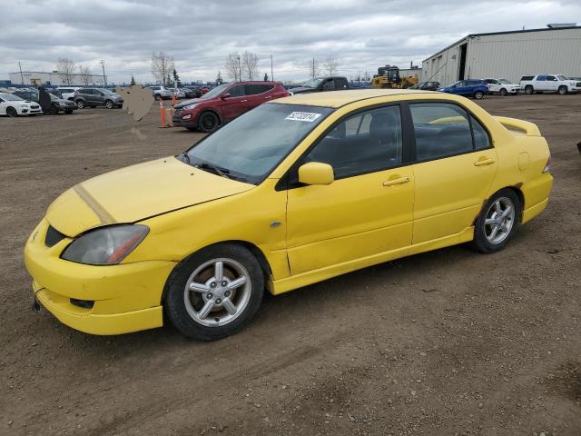 JA3AJ66FX5U601107 - 2005 MITSUBISHI LANCER RALLIART YELLOW photo 1