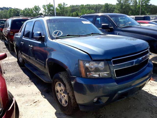 3GNTKFE36BG156577 - 2011 CHEVROLET AVALANCHE LT BLUE photo 1