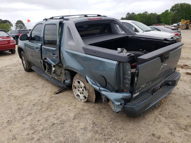 3GNTKFE36BG156577 - 2011 CHEVROLET AVALANCHE LT BLUE photo 3