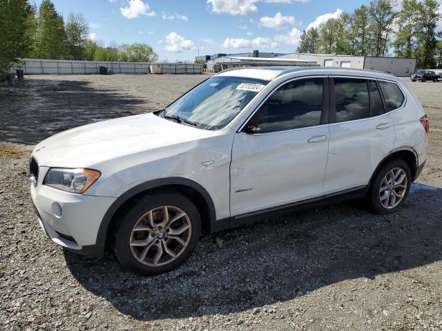 5UXWX9C53D0A12054 - 2013 BMW X3 XDRIVE28I WHITE photo 1