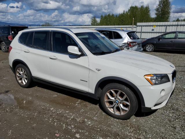 5UXWX9C53D0A12054 - 2013 BMW X3 XDRIVE28I WHITE photo 4