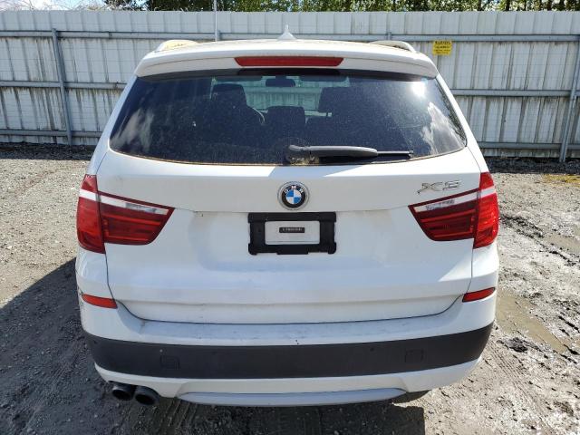 5UXWX9C53D0A12054 - 2013 BMW X3 XDRIVE28I WHITE photo 6