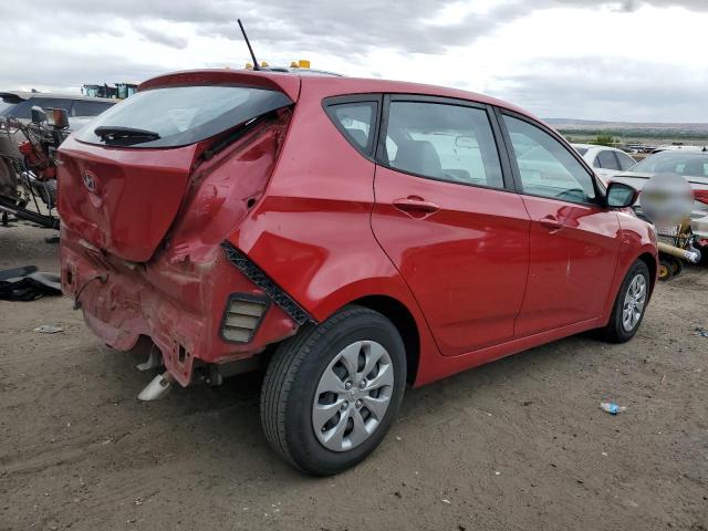 KMHCT5AE6HU319544 - 2017 HYUNDAI ACCENT SE RED photo 3