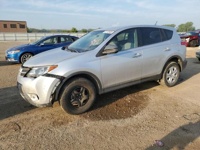 2T3ZFREV2FW200364 - 2015 TOYOTA RAV4 LE SILVER photo 1