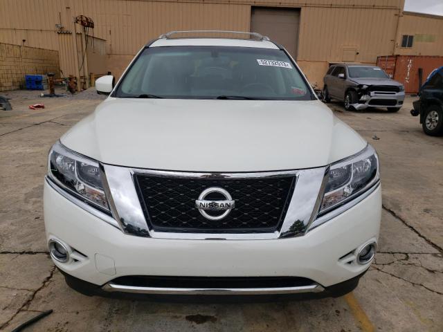 5N1AR2MN5FC633933 - 2015 NISSAN PATHFINDER S WHITE photo 5